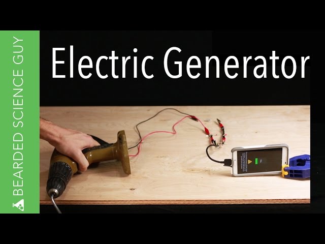 DIY Electric Generator (Tribute to The Martian) (Physics)