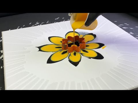 You Spin Me Round Acrylic Pouring Spins!!