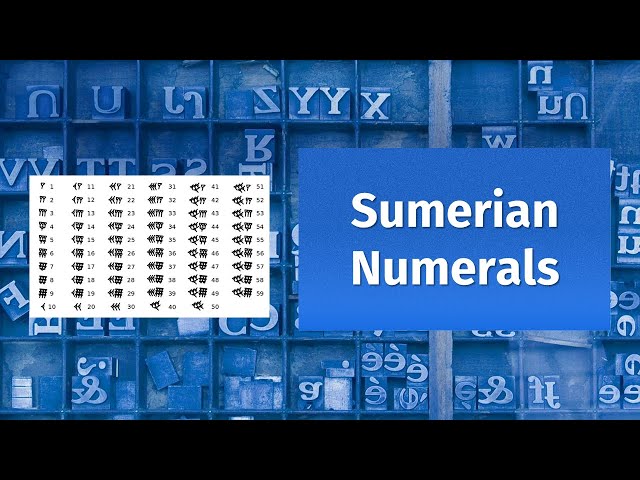 Sumerian Numerals