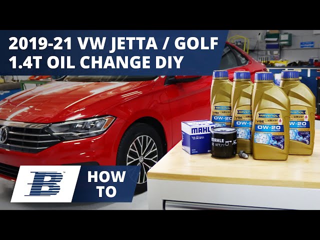 How to Change the Oil on a 2019-2021 VW Jetta or Golf 1.4T