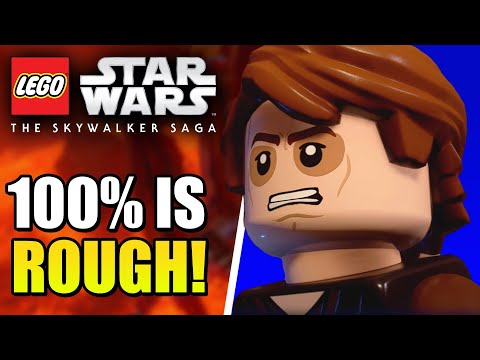 Getting 100% in Lego Star Wars The Skywalker Saga is NOT FUN