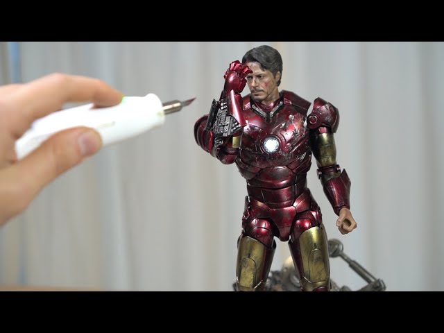 [Hot Toys]Iron Man Mark3 Die Cast 2.0 Ver. Damage Custom