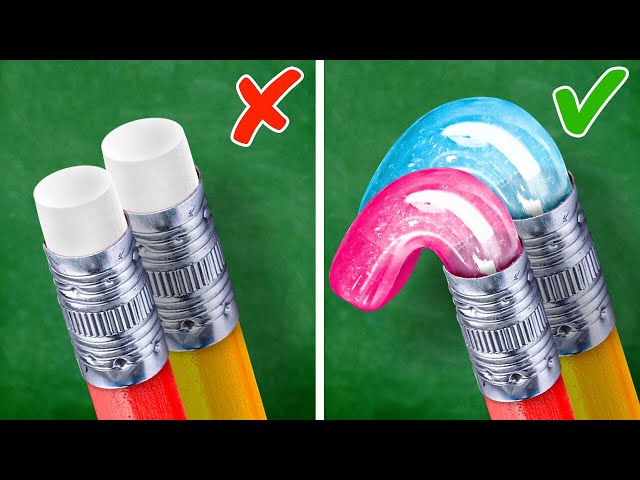 VIRAL SCHOOL HACKS AND BEST ART IDEAS FOR CREATIVE PEOPLE