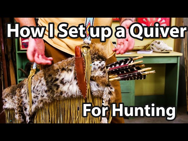 Quivers for Primitive Archery/Hunting