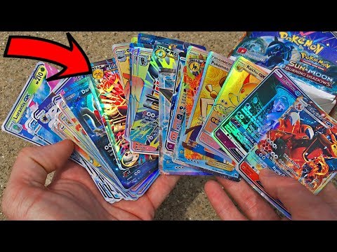 PULLED 64 ULTRA RARES FROM A BOOSTER BOX! Fake Pokemon Card Opening