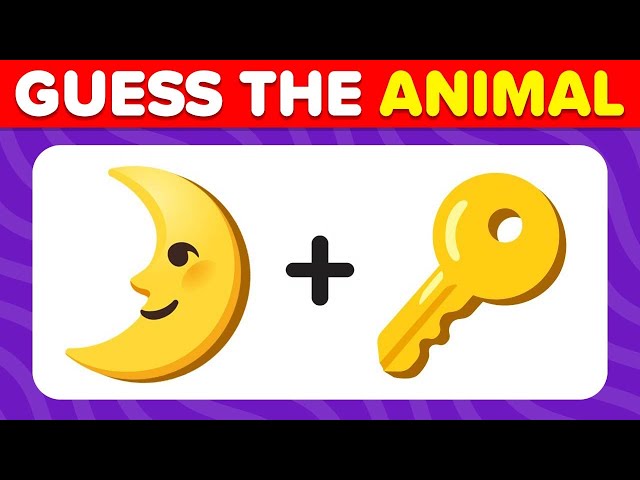 Can You Guess The ANIMAL By Emoji? 🐛🐶