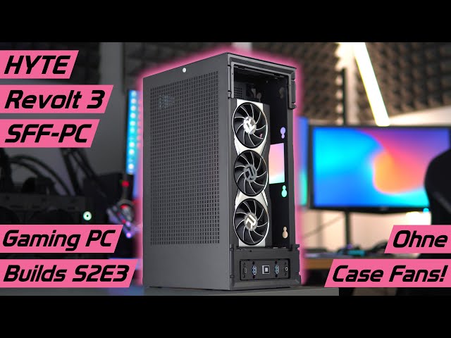 Gaming PC Builds S2E3: HYTE Revolt 3 Mini-ITX Build mit RX 6800 XT & AMD Ryzen 5 5600X