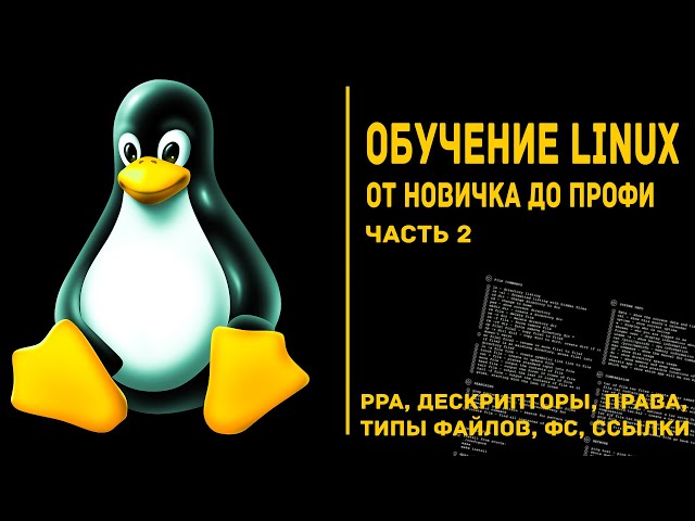 Обучение Linux. От новичка до профи. Часть 2