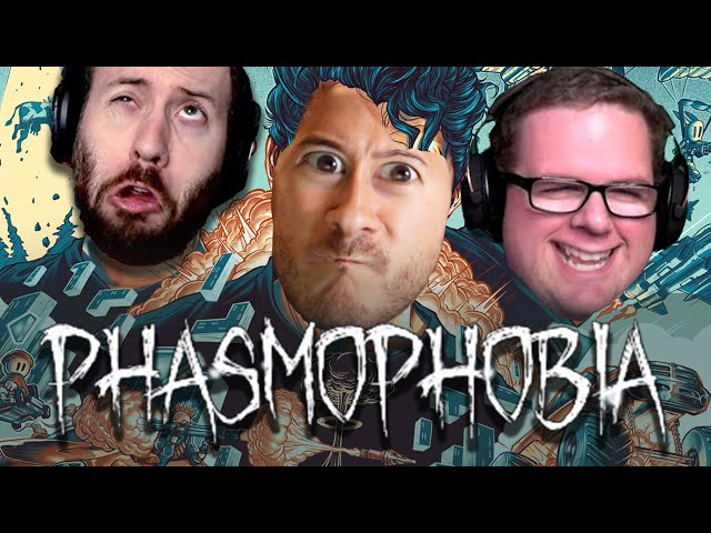 TEACHING THE ROOKIES THE ROPES | Phasmophobia with Mark and Bob