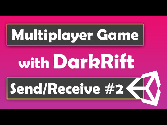 How to make a multiplayer game in Unity with DarkRift - Send and Receive Data #2