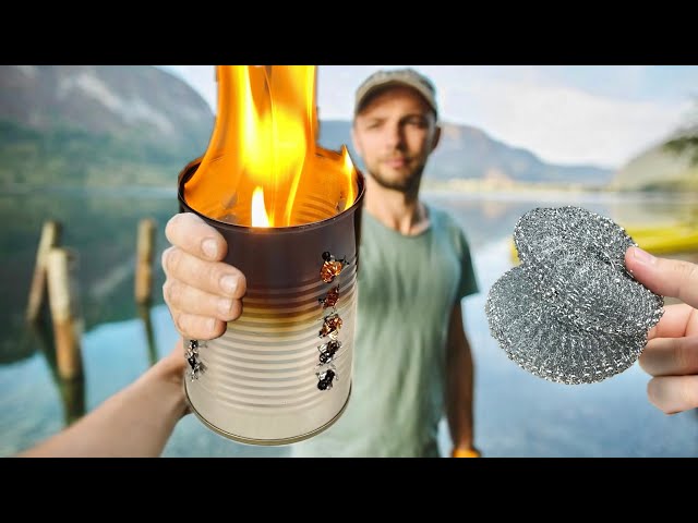 🔥Just insert the IRON SPONGE to get an eternal flame! TOURIST HACKS🗣️