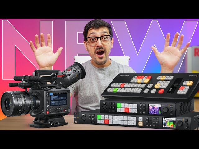 Blackmagic's NEW 2024 Releases | Everything You Need to Know!