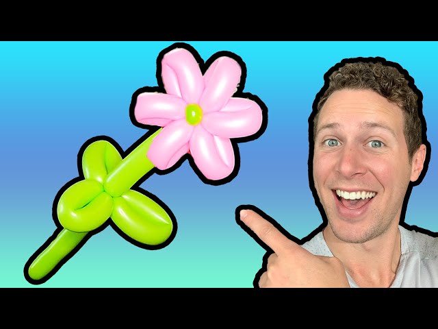 How to Make a Balloon Flower - Balloon Twisting Tutorial