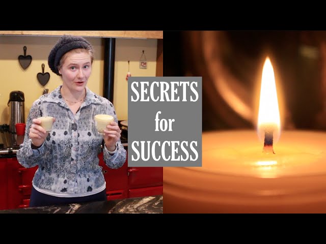 How to Make the BEST Tallow Candles: Non Toxic + All Natural + Simple
