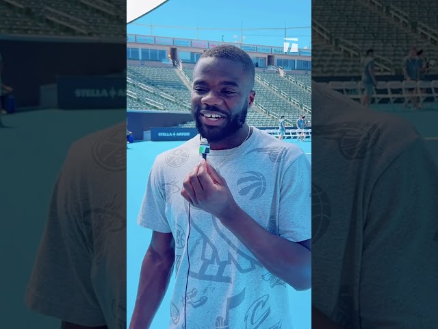 Frances Tiafoe delivers his best California accent 😂