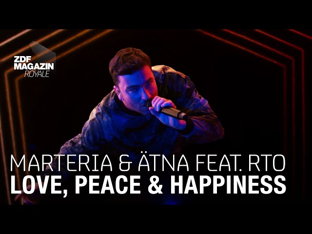 Marteria & ÄTNA feat. RTO Ehrenfeld - "Love, Peace & Happiness" | ZDF Magazin Royale