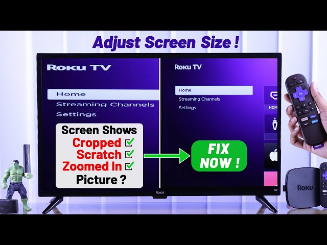 Roku TV: How to Change Picture Size! [RokuOS]