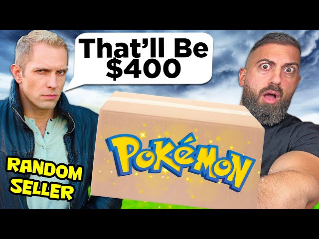 I Trusted a Random Guy To Make a $400 Pokemon Mystery Box