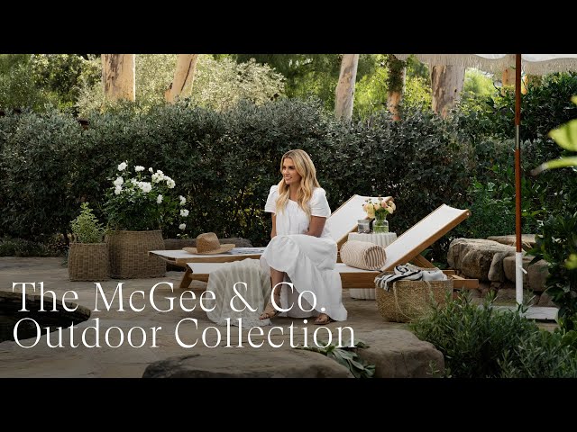 Designer Tips for Creating Your Dream Outdoor Oasis | The McGee & Co Outdoor Collection
