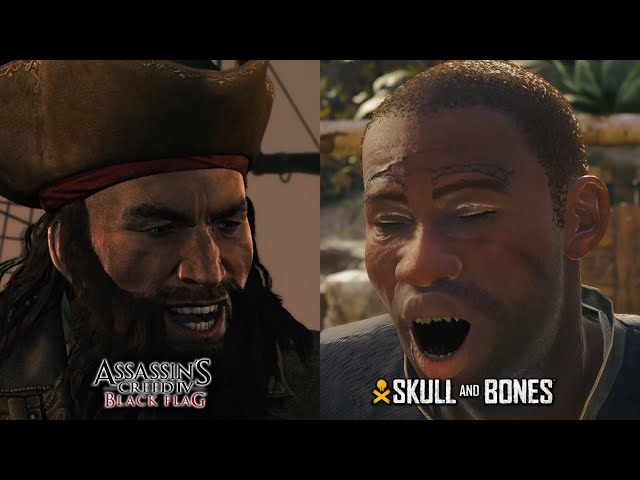 Skull & Bones "Quadruple-A" Facial Animations