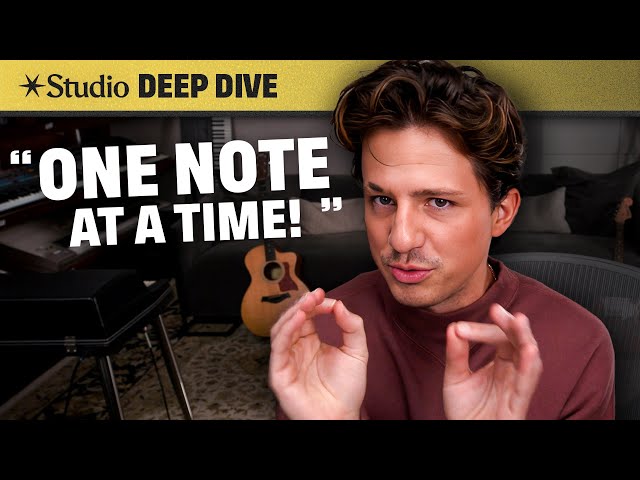 Charlie Puth's 5 Tips For Producing #1 HITS | Studio Deep Dive
