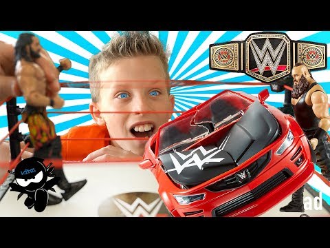 WWE Superstars in Training Challenge! Colab with famous Youtubers!