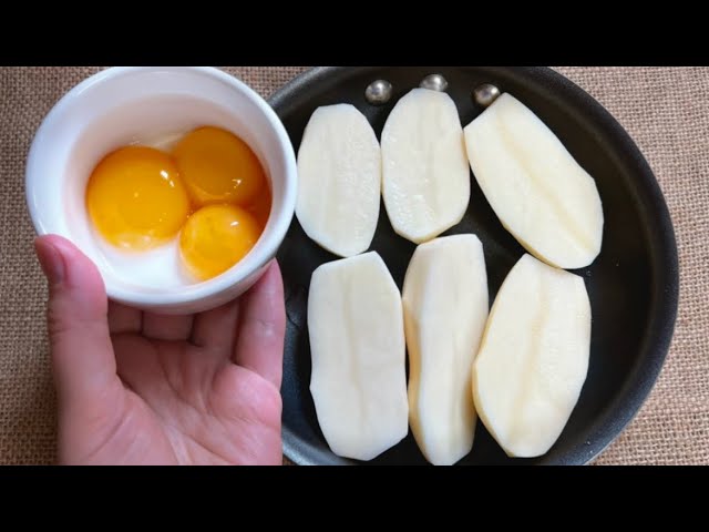 Just Add Eggs To Potatoes Its So Delicious/ Simple Breakfast Recipe/ Satisfying Cheap & Tasty Meal
