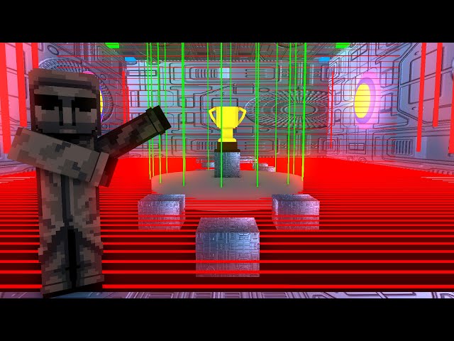 WORLD HARDEST LAZER MAZE!! - Minecraft Challenge