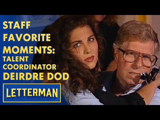 Staff Favorite Moments: Talent Coordinator Deirdre Dod | Letterman