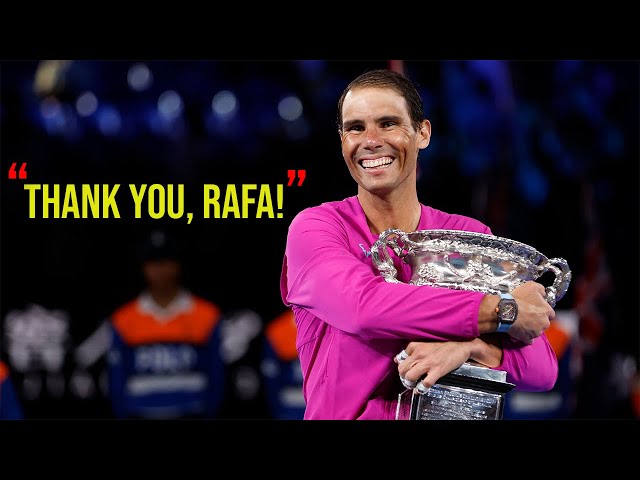 WHY WE LOVE Rafael Nadal - The G.O.A.T Tribute (21 Grand Slams Special | Thank you, Rafa!)