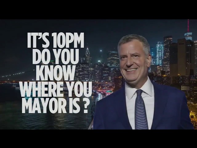 Lew's View:  Time for de Blasio to quit campaign and get to work