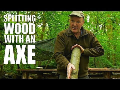 Splitting Wood with an Axe