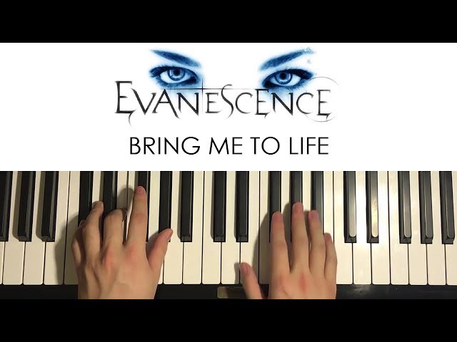 How To Play - Evanescence - Bring Me To Life (Piano Tutorial Lesson)