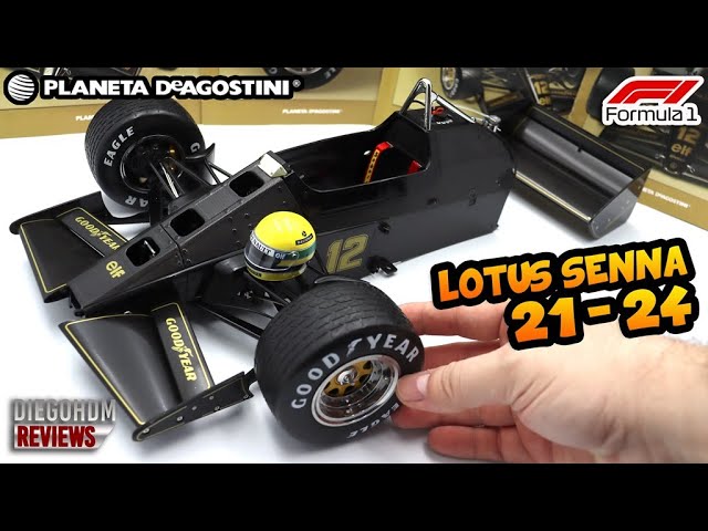 SENNA Lotus F1 Edições 21 a 24 Planeta DeAgostini / DiegoHDM