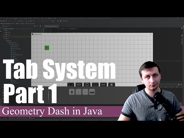 Level Editor Tabs | Coding Geometry Dash in Java #21