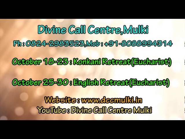 Eucharistic Retreats at Divine Call Centre,Mulki