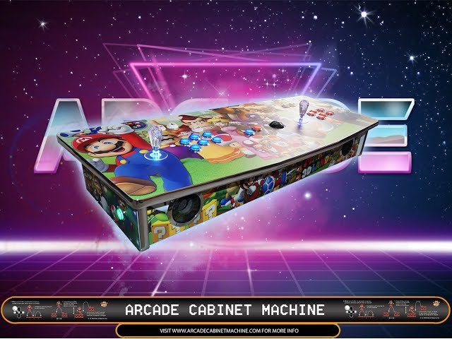 © Hyperspin 8Tb - Arcade Cabinet Machine "Super Mario Bros"