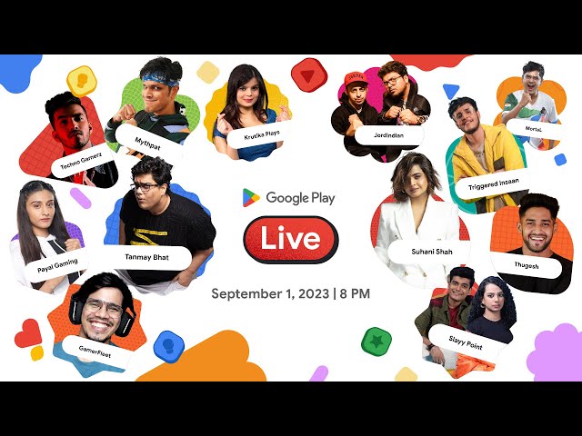 Google Play Live India 2023 Livestream