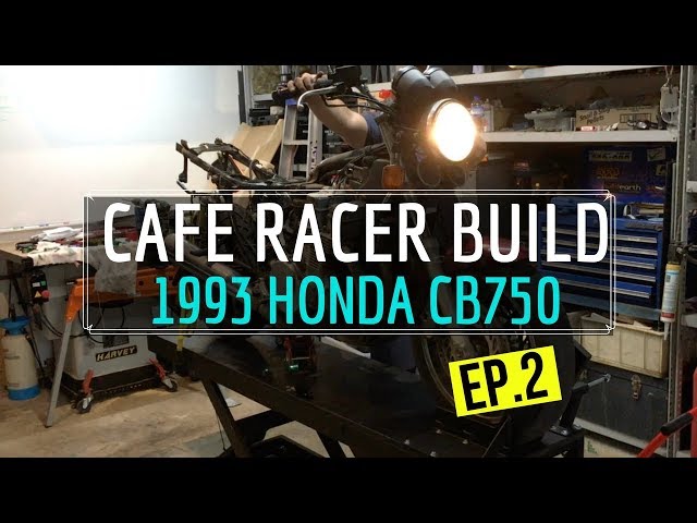 1993 Honda CB750 Cafe Racer ★ Build From Start to Finish