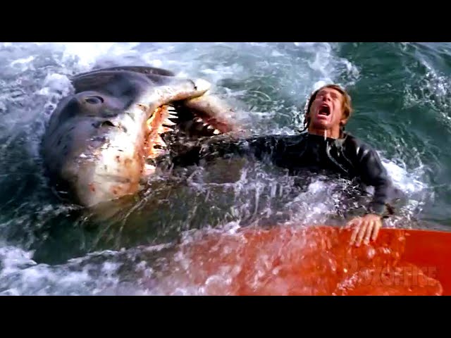 All the best shark attacks from Jaws 🌀 4K