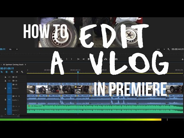 How to Edit a Vlog in Premiere