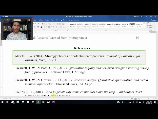 APA Journal Reference in Under a Minute