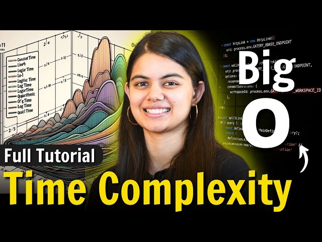 Time Complexity for Coding Interviews | Big O Notation Explained | Data Structures & Algorithms