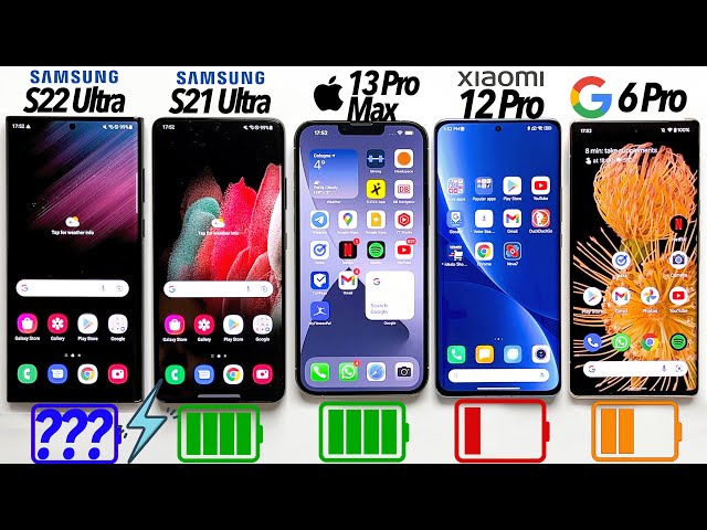 Samsung Galaxy S22 Ultra ULTIMATE Battery & Charging Test!