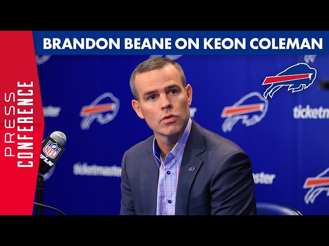 Buffalo Bills GM Brandon Beane On 2024 Second Round NFL Draft Pick Keon Coleman | Buffalo Bills