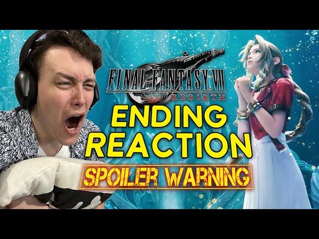 🔴 FINAL FANTASY VII REBIRTH'S FINAL BOSS AND ENDING REACTION (SPOILERS)