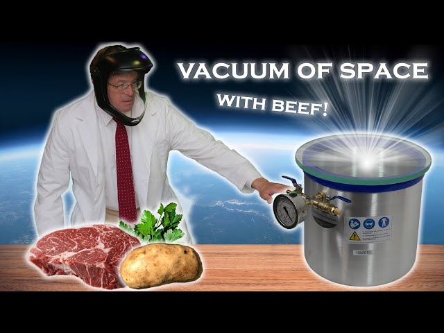 We exposed BEEF to the vacuum of space, then ate it!