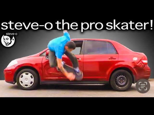 The Skateboard Challenge: Old Steve-O VS. Young Steve-O!
