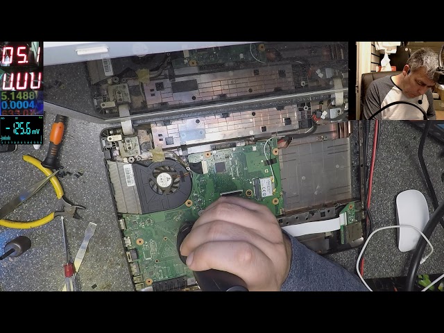 Toshiba laptop, on but nothing on screen, lets fix it