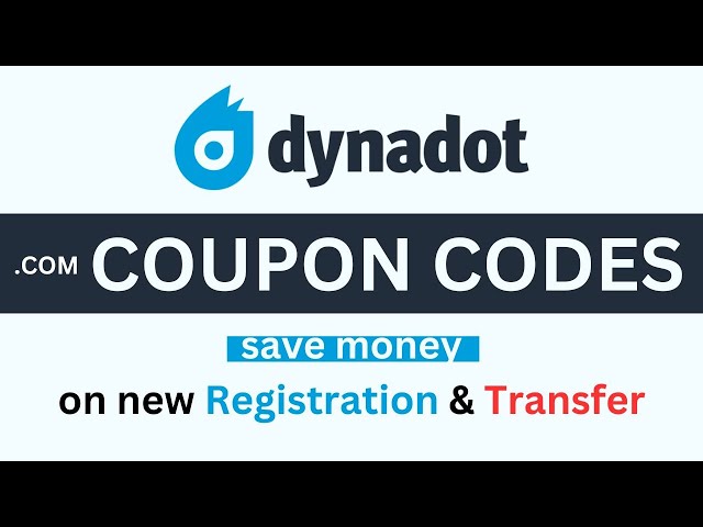 Dynadot Coupon Codes for 2024 – Get Discount on New Domain Registration & Domain Transfer